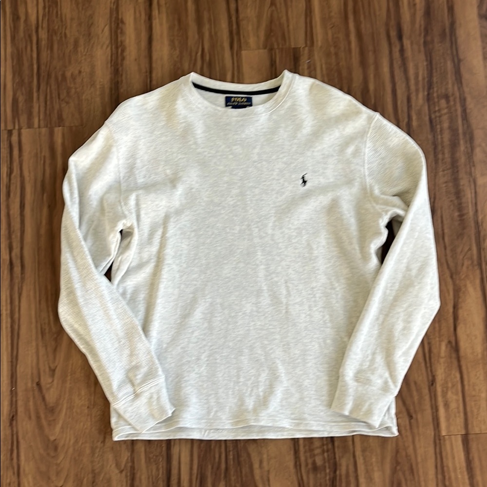 Polo Ralph Lauren Cream Long Sleeve Shirt